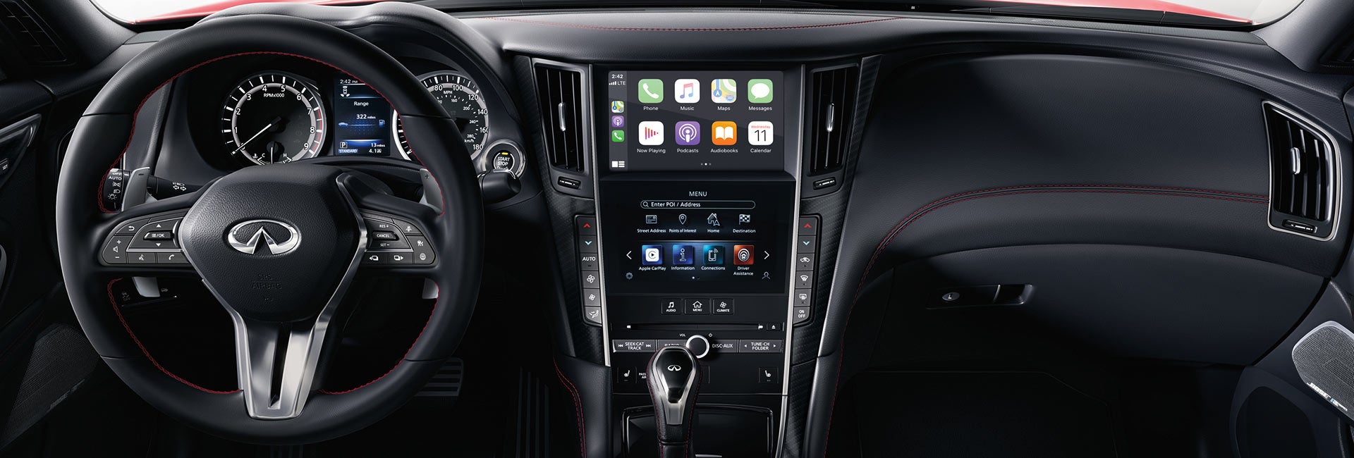 2022 Infiniti Q60 Interior | INFINITI Demo 2 in Derwood MD